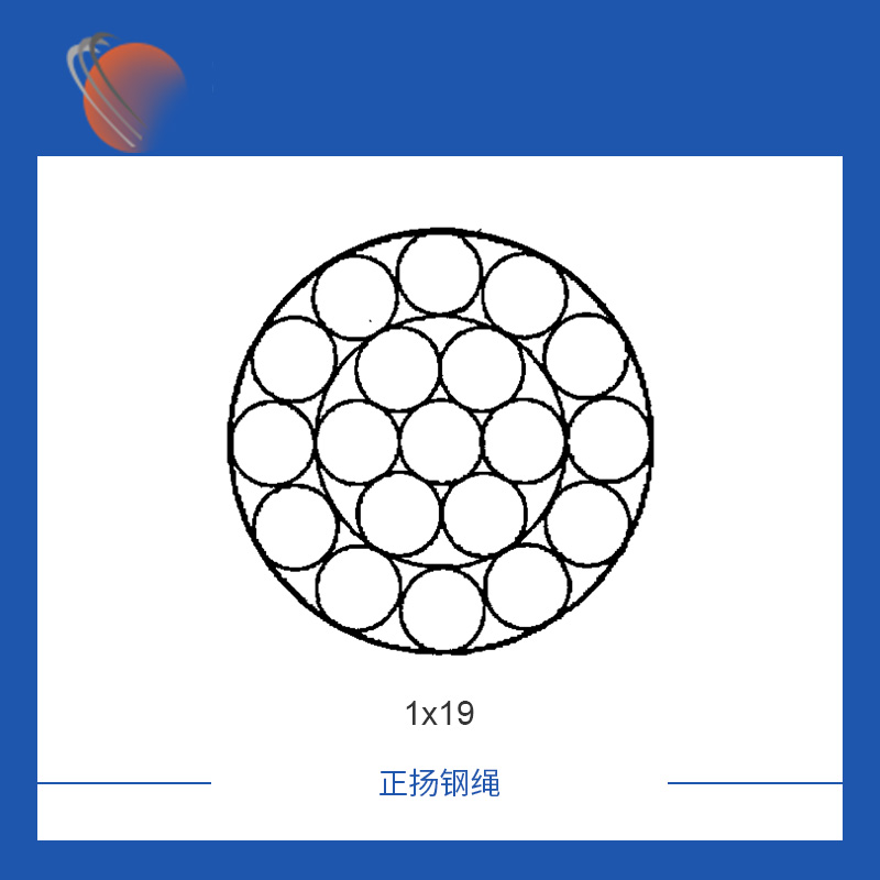 南通1x19钢丝绳